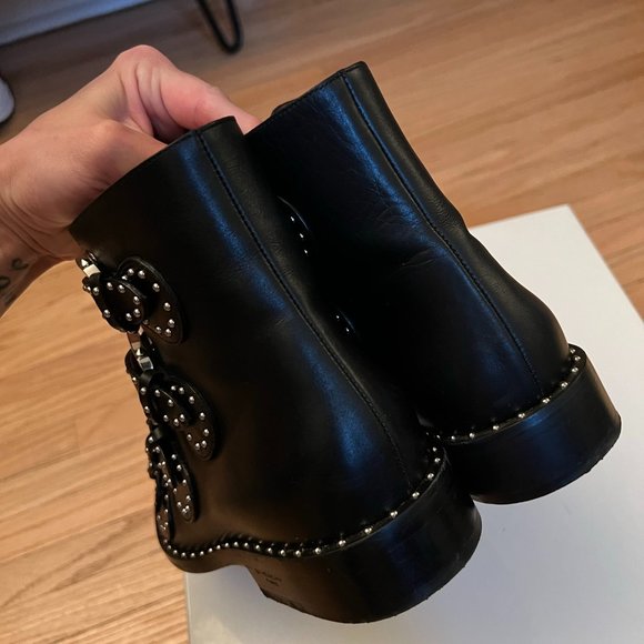 LIKE NEW Authentic Givenchy Studded Boots - Picture 4 of 15